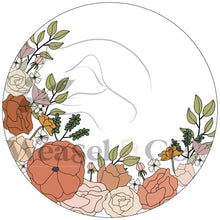 Load image into Gallery viewer, Roses and Greenery Digital Template for Scrollsaw Artists
