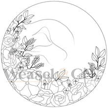 Load image into Gallery viewer, Roses and Greenery Digital Template for Scrollsaw Artists
