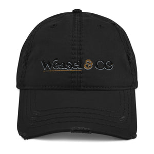 Weasel&Co Logo Distressed Dad Hat