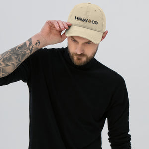 Weasel&Co Logo Distressed Dad Hat