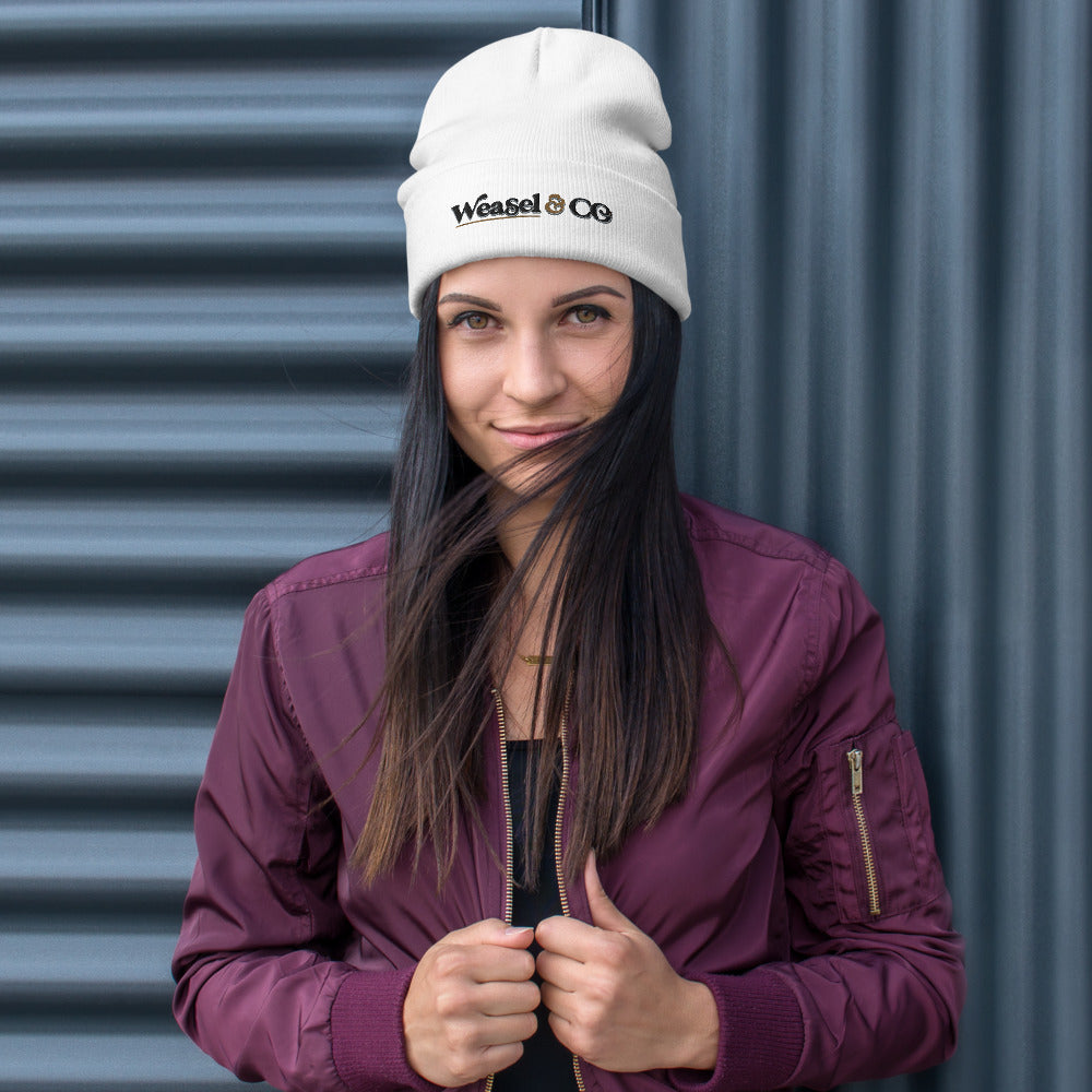 Weasel&Co Logo Embroidered Toque