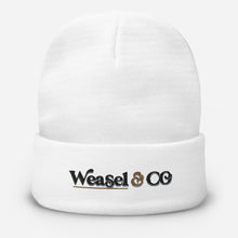 Load image into Gallery viewer, Weasel&amp;Co Logo Embroidered Toque
