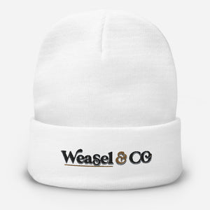 Weasel&Co Logo Embroidered Toque